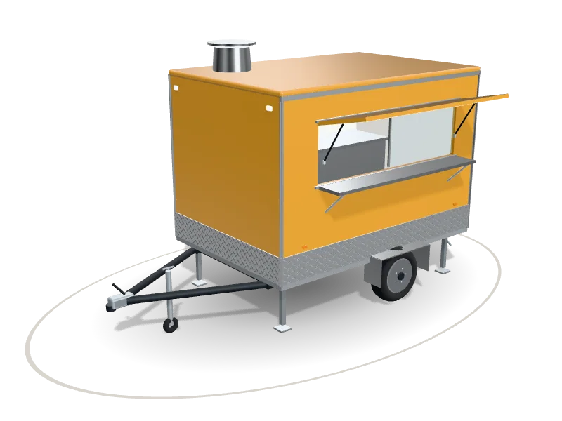 The Kitchen 300 in Brass