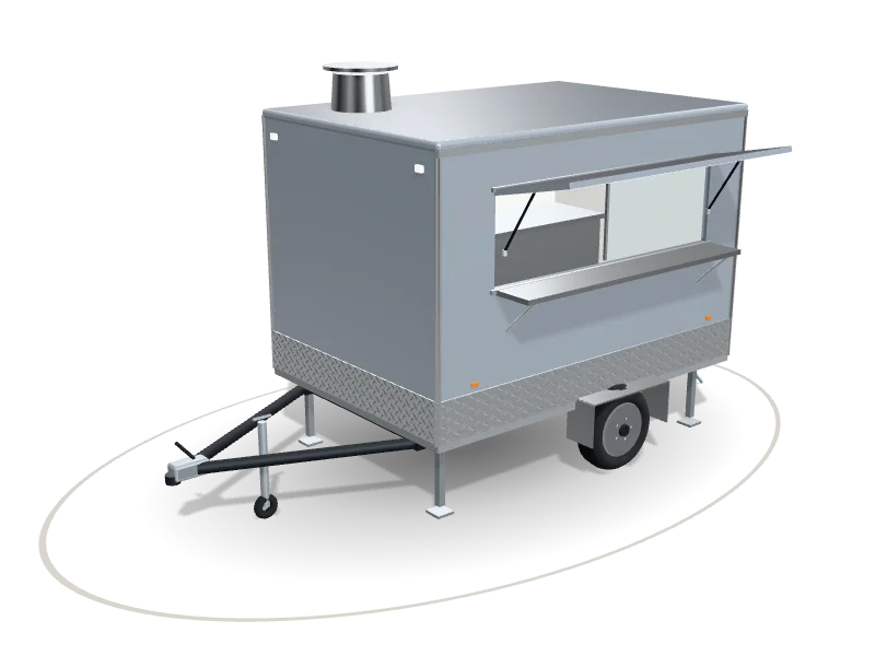 The Kitchen 300 in Steel