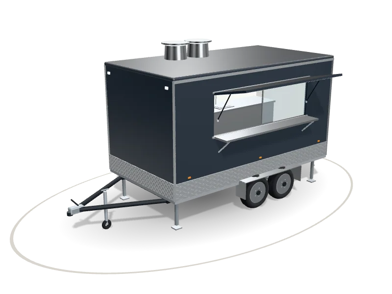 The Kitchen 400 in Graphite