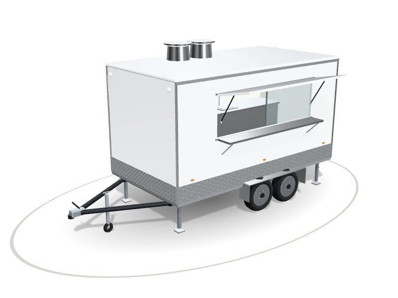 The Kitchen 400 in Signal white