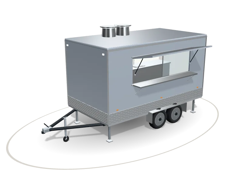 The Kitchen 400 in Steel