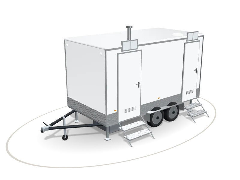 The Shower 400 in Signal white