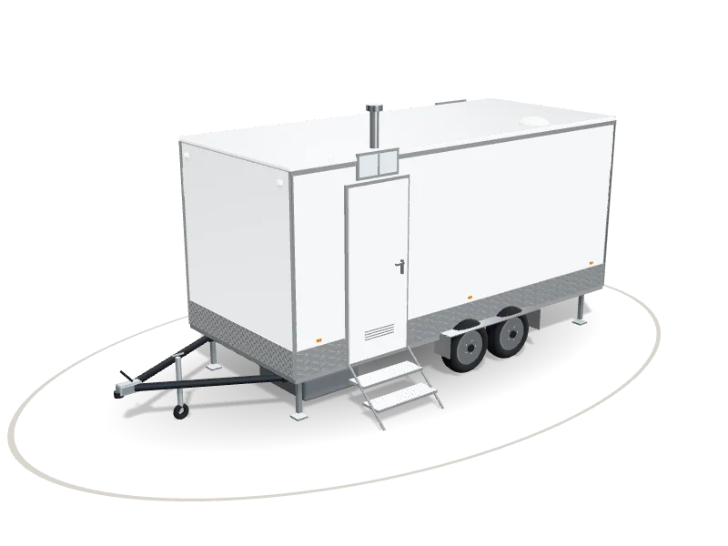 The Shower 500 in Signal white
