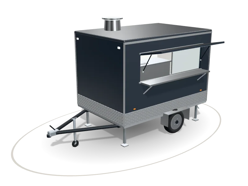 The Street food 300 in Graphite