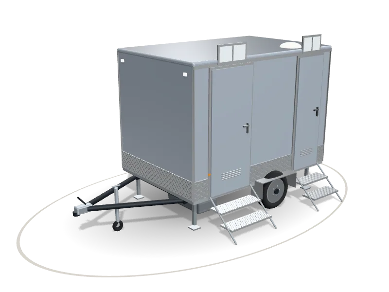 The Washroom 300 in Steel